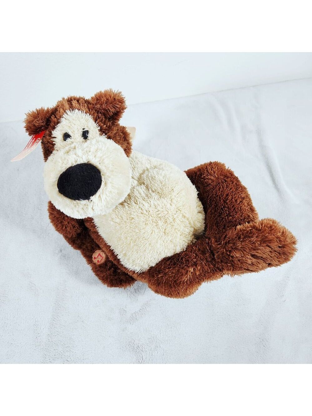 Gund Goober the Bear Plush Stuffed Singing Dancing Dont Worry Be Happy See Video